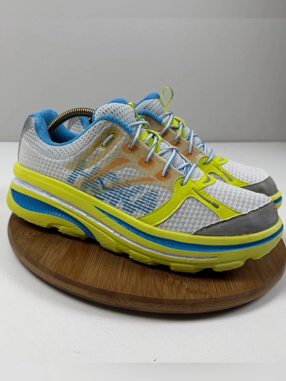 Hoka Bondi B “Citrus White” Running Shoes